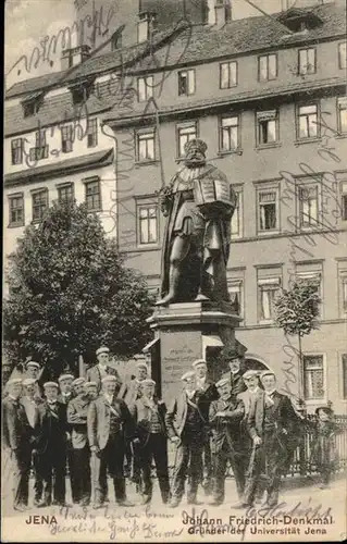 Jena Johann Friedrich Denkmal  / Jena /Jena Stadtkreis