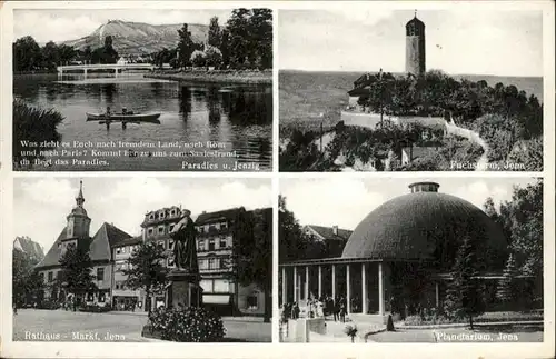 Jena Fuchsturm Planetarium Rathaus  / Jena /Jena Stadtkreis