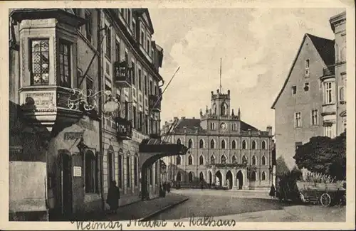 Weimar Thueringen Markt Rathaus  / Weimar /Weimar Stadtkreis