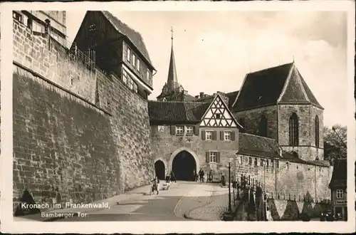 Kronach Oberfranken Bamberger Tor / Kronach /Kronach LKR