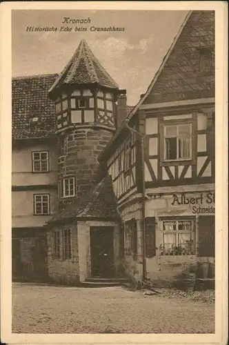 Kronach Oberfranken Cranachhaus / Kronach /Kronach LKR