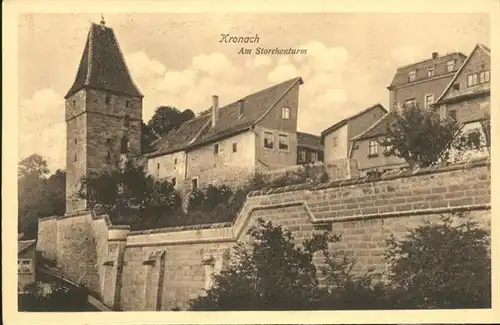 Kronach Oberfranken Storchenturm / Kronach /Kronach LKR