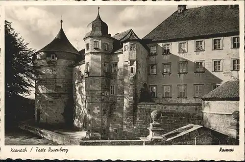 Kronach Oberfranken Feste Rosenberg / Kronach /Kronach LKR