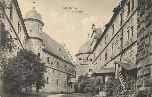 Kronach Oberfranken Festungshof / Kronach /Kronach LKR