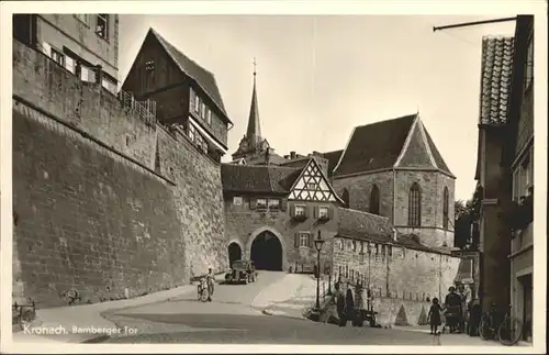 Kronach Oberfranken Bamberger Tor / Kronach /Kronach LKR