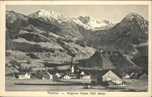 Fischen Allgaeu Allgaeuer Alpen / Fischen i.Allgaeu /Oberallgaeu LKR