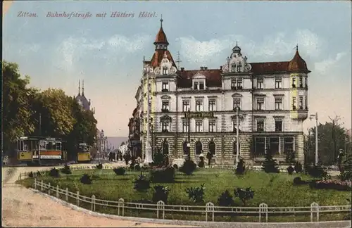 Zittau Zittau Huetters Hotel Bahnhofstrasse * / Zittau /Goerlitz LKR