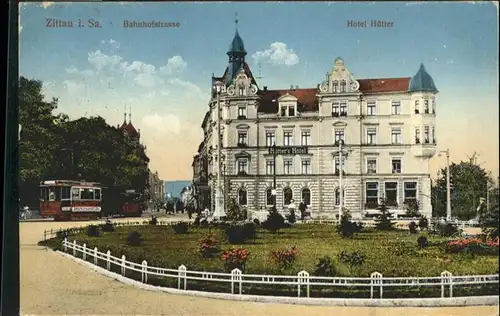 Zittau Hotel Huetter Bahnhofstrasse x