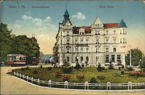 Zittau Bahnhofstrasse Hotel Huetter x