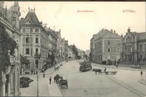 Zittau Bahnhofstrasse Strassenbahn x