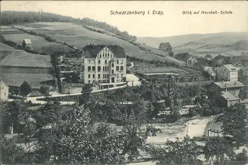Schwarzenberg Erzgebirge Haushalt Schule x