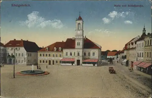 Koenigsbrueck Markt Schlossstrasse x