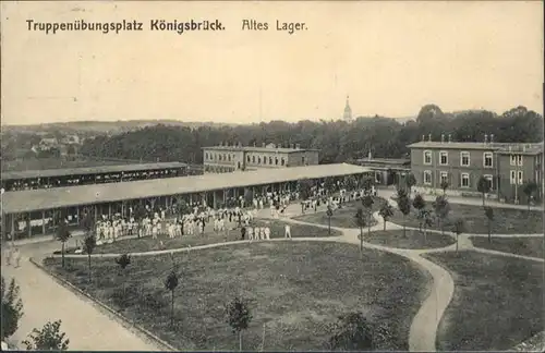 Koenigsbrueck Truppenuebungsplatz Altes Lager x
