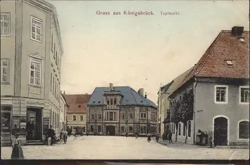 Koenigsbrueck Koenigsbrueck Topfmarkt x / Koenigsbrueck /Bautzen LKR