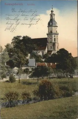 Koenigsbrueck Kirche x
