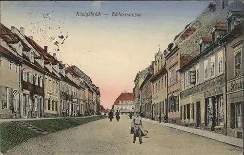 Koenigsbrueck Schloss Strasse x