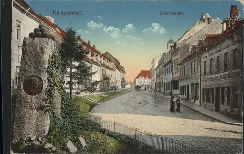 Koenigsbrueck Koenigsbrueck Schloss Strasse x / Koenigsbrueck /Bautzen LKR