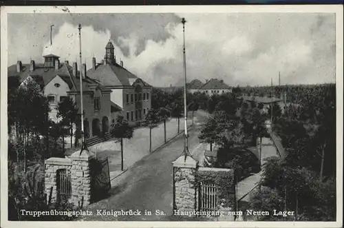 Koenigsbrueck Truppenuebungsplatz Neuen Lager x
