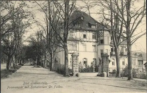 Bad Liebenstein Promenade Sanatorium Dr Fuelles x