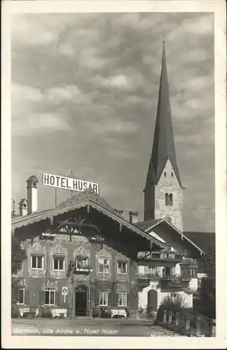 Garmisch-Partenkirchen Garmisch Kirche Hotel Husar * / Garmisch-Partenkirchen /Garmisch-Partenkirchen LKR