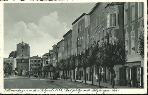 Tittmoning Stadtplatz Salzburgertor