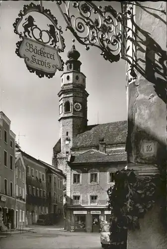 Tittmoning Baeckerei Krois Entenstrasse Stiftskirche