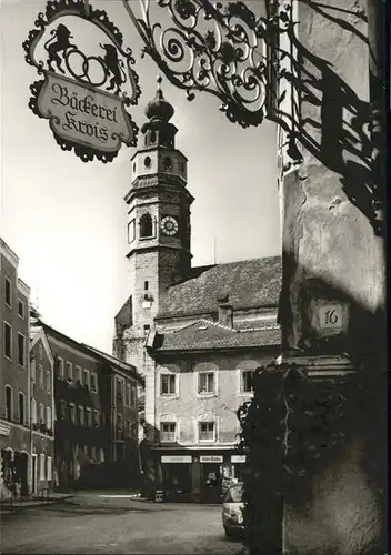 Tittmoning Entenstrasse Stiftskirche Baeckerei Krois