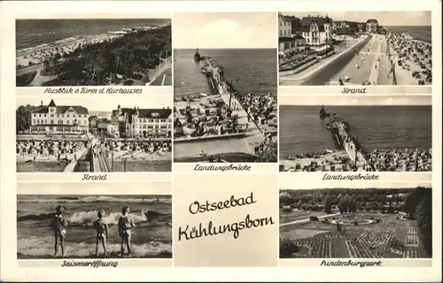 Kuehlungsborn Landungsbruecke Strand Hindenburgpark