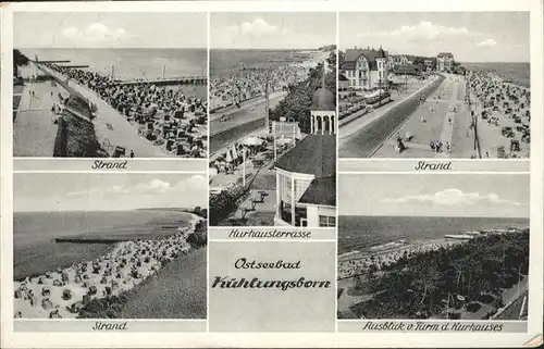 Kuehlungsborn Strand Kurhausterrasse