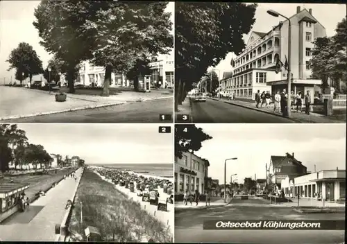 Kuehlungsborn Strandstrasse Krankenhaus Poliklinik Maxim Gorki Strasse