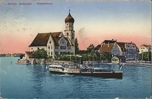 Wasserburg Bodensee Schiff