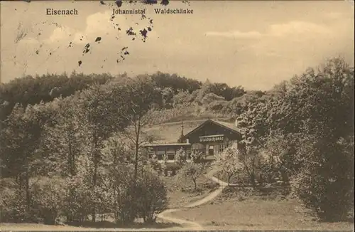 Eisenach Thueringen Johannistal Waldschaenke