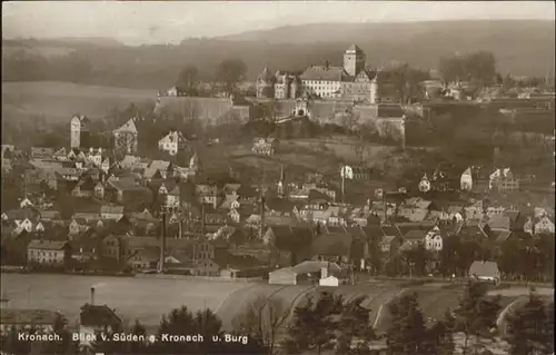 Kronach Oberfranken Burg