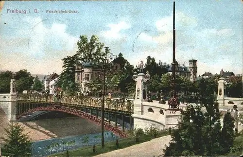 Freiburg Breisgau Friedrichsbruecke