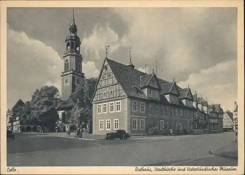 Celle Niedersachsen Celle Rathaus Kirche Museum * / Celle /Celle LKR