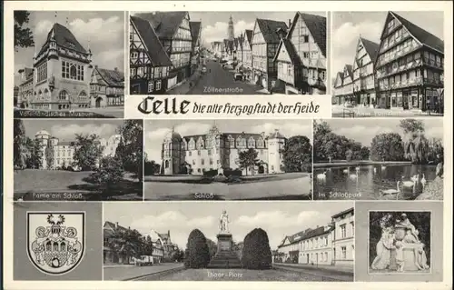 Celle Niedersachsen Celle Wappen Schloss * / Celle /Celle LKR