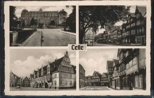 Celle Niedersachsen Celle Schloss Stechbahn Heiligen Kreuz Rathaus x / Celle /Celle LKR