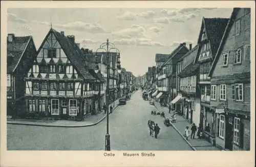 Celle Niedersachsen Celle Mauern Strasse * / Celle /Celle LKR