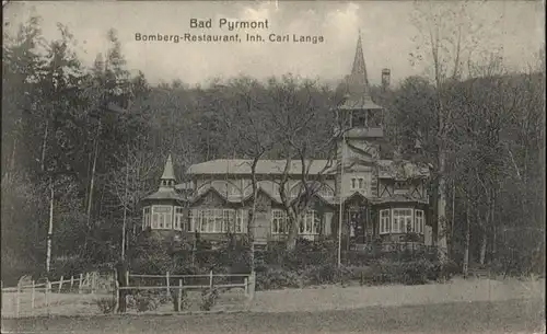 Bad Pyrmont Bomberg Restaurant  x