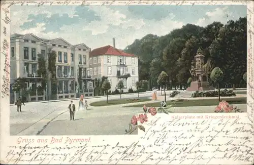 Bad Pyrmont Kaiserplatz Denkmal x