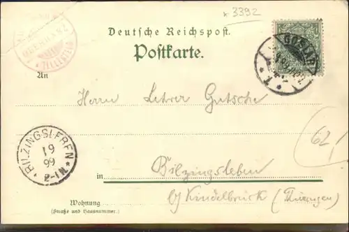 Clausthal-Zellerfeld Kurhaus Auerhahn Pension Auerhahn Hirsch Litho x