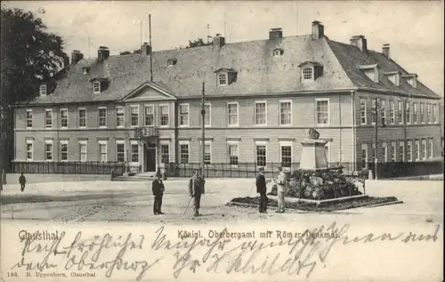 Clausthal-Zellerfeld Oberbergamt Denkmal x