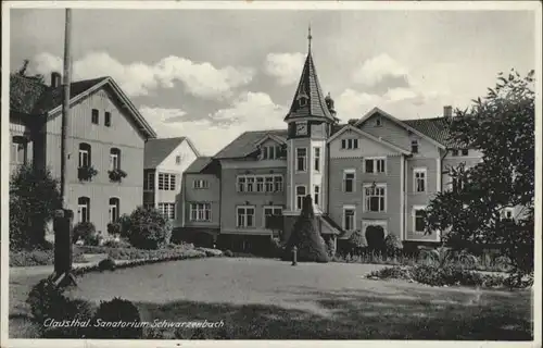 Clausthal-Zellerfeld Sanatorium Schwarzenbach x