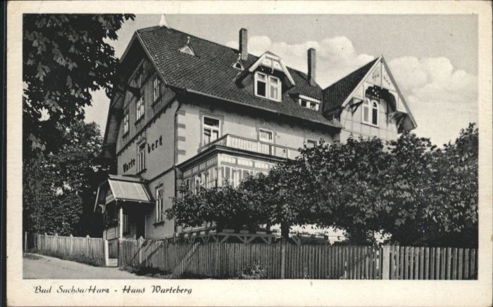 Bad Sachsa Haus Warteberg Nr Ws82767 Oldthing Ansichtskarten