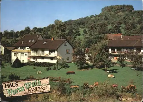 Kandern Ferienwohnungen Haus vorm Wald *