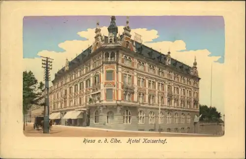 Riesa Sachsen Riesa Hotel Kaiserhof x / Riesa /Meissen LKR