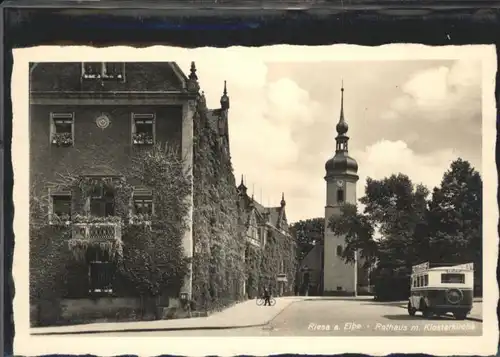 Riesa Rathaus Kloster Kirche  *