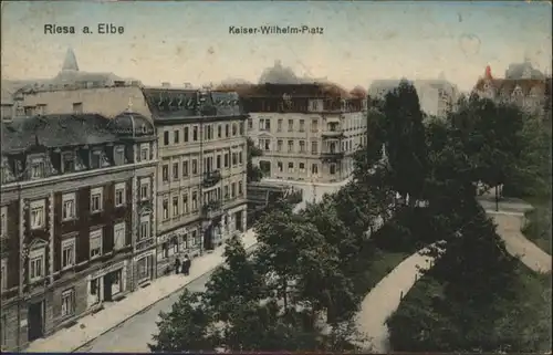 Riesa Kaiser Wilhelm Platz *