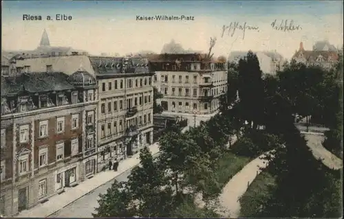 Riesa Kaiser Wilhelm Platz *