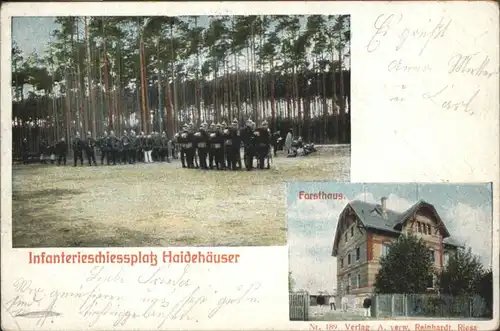 Riesa Infanterieschiessplatz Haidehaeuser Forsthaus x